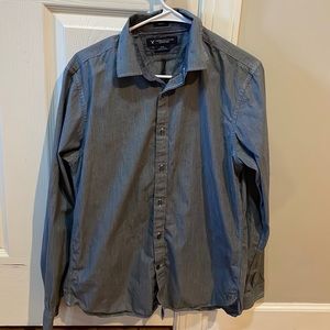 Classic subtle strip button down size M slim